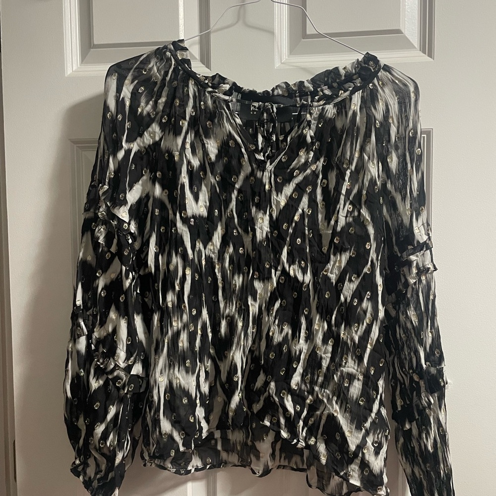 Nicole Miller blouse small